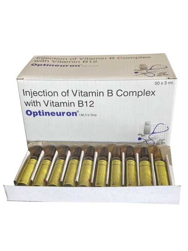 B Complex & B12 Injection | 10 x 3ml | with Vitamin B12, B5, B3, B1 - Supplements4YouAll - Multivitamins