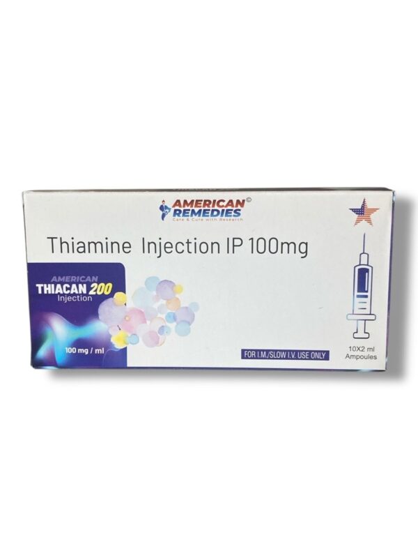 B1 Thiamine 200mg Health Boost Supplement | IM IV Use - Supplements4YouAll - B Complex