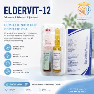 Vitamin B12 2500mcg with Vitamin C, Folic Acid & Niacin (B3) Injection