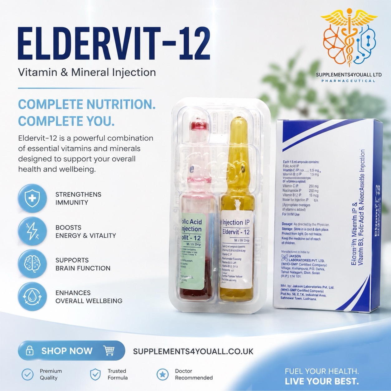 vitamin b12 multivitamin injection name Buy Vitamin B12 2500mcg Injection – Energy & Immune Support