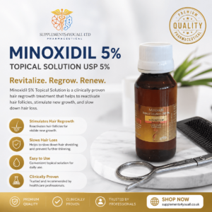 5% Topical Solution for Men 50ml | Hair Regrowth Treatment