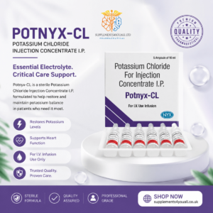 Potassium 150mg Injectable Solution | IV Electrolyte Replacement Support