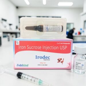 Iron Injection 100mg | 1 x 5ml vial | Iron Sucrose For IV Use Only - Supplements4YouAll - Supplement