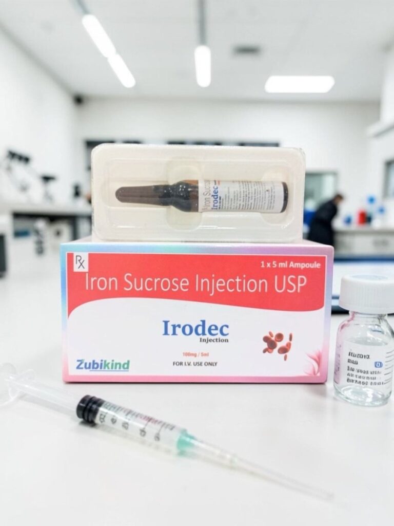 Iron Injection 100mg | 1 x 5ml vial | Iron Sucrose For IV Use Only - Supplements4YouAll - Supplement