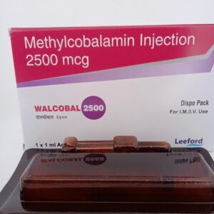 Methylcobalamin B12 2500mcg Injection | 1x1ml with needle & syringe. - Supplements4YouAll - Vitamins