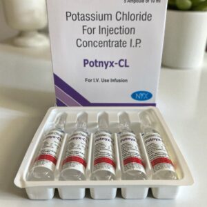 Potassium Chloride For Injection 150mg | 5 x 10ml ampoules - Supplements4YouAll - Minerals