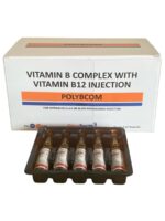Vitamin B Complex B1, B2, B3, B5 & B12 Injection 5x2ml | IM / IV Use - Supplements4YouAll - Vitamins