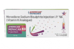 Vitamin K3 Injection | 10 x 1ml Ampoules | IM / IV Use - Supplements4YouAll - Vitamins