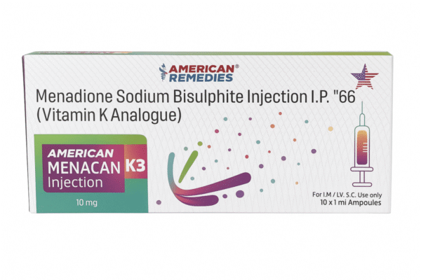 Vitamin K3 Injection | 10 x 1ml Ampoules | IM / IV Use - Supplements4YouAll - Vitamins